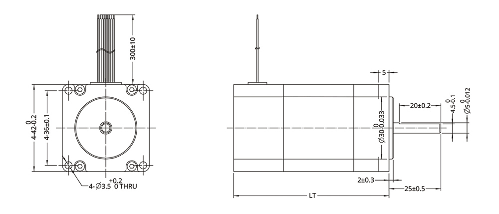 2D Moteur brushless courant continu bldc