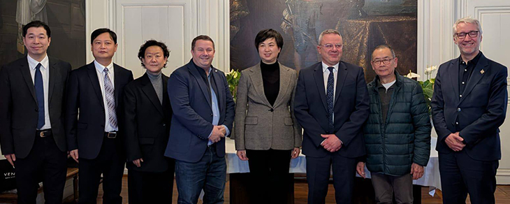 a2v mécatronique : délégation chinoise